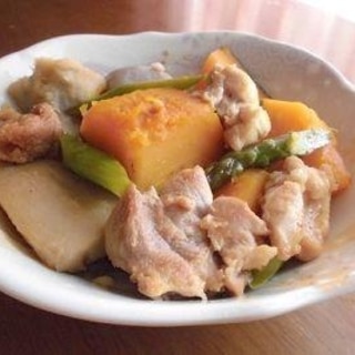 鶏肉とたっぷり野菜の煮物